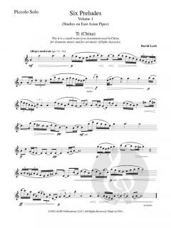 6 Preludes von David Loeb 