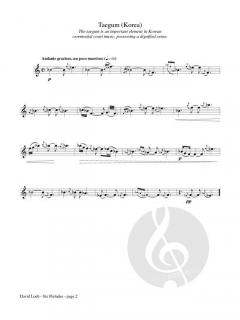 6 Preludes von David Loeb 