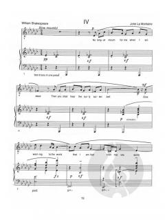 6 Sonnets of Shakespeare op. 12 von John La Montaine 