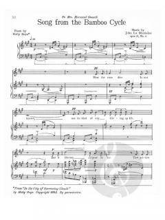 3 Poems of Holly Beye op. 15 von John La Montaine 