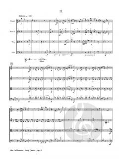 String Quartet op. 16 von John La Montaine 