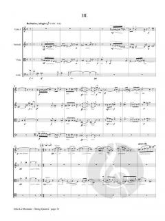 String Quartet op. 16 von John La Montaine 