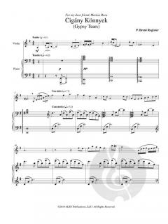 Cigany Konnyek (Gypsy Tears) von P. Brent Register 