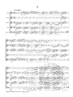Quartet in C minor op. 51, No. 1 von Johannes Brahms 