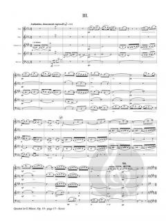 Quartet in G minor op. 10 von Claude Debussy 