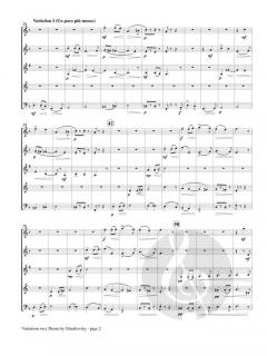 Variations on a Theme by Tchaikovsky op. 35a von Anton Arensky 