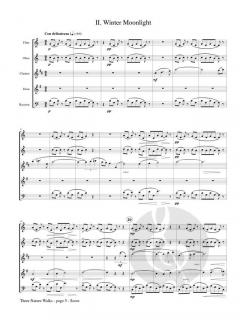 3 Nature Walks (Wind Quintet) von Alexandra Molnar-Suhajda 