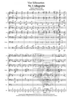 4 Silhoetten von Antonín Dvořák 