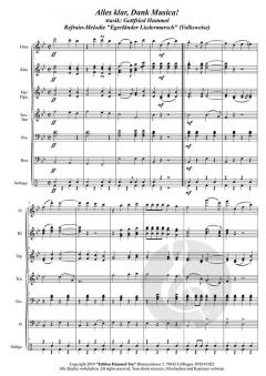 Alles klar, Dank Musica 