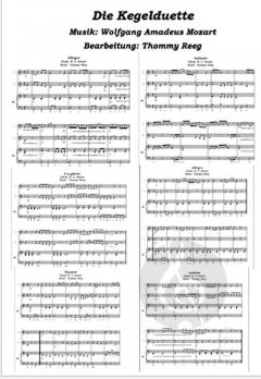 Die Kegelduette von Wolfgang Amadeus Mozart 