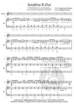 Sonatine B-Dur  von Ludwig van Beethoven 
