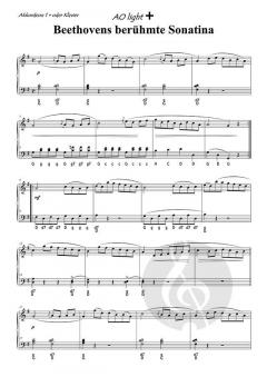 Beethoven's berühmte Sonatina von Ludwig van Beethoven 