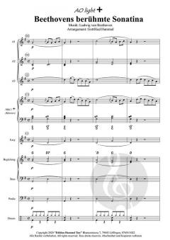 Beethoven's berühmte Sonatina von Ludwig van Beethoven 