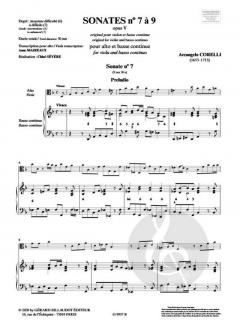 Sonates no. 7 à 9 op. 5 von Arcangelo Corelli 