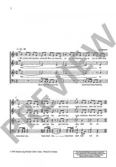 Drei Volkslieder Nr. 1: Wie schön ist's draussen von Jetse Bremer (Download) 