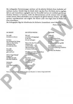 Du weißt ein Stück weiter das Eine von Franz-Georg Rössler (Download) 