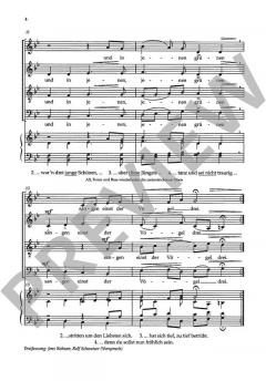 Fünf baltische Volkslieder von Rolf Schweizer (Download) 