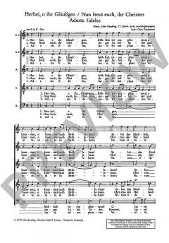 Zwei Weihnachtslieder von Otto Kaufmann (Download) 