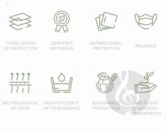 Atemschutzmaske weiß 