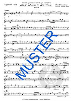 Blas' Musik in die Welt! - Play Along von Die kleine Egerländer-Besetzung 