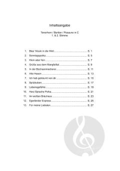 Blas' Musik in die Welt! - Play Along von Die kleine Egerländer-Besetzung 