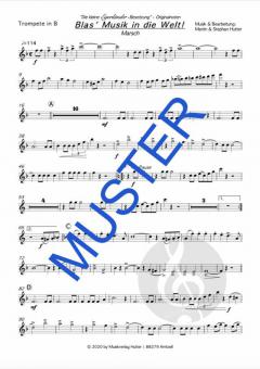 Blas' Musik in die Welt! - Play Along von Die kleine Egerländer-Besetzung 