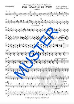 Blas' Musik in die Welt! - Play Along von Die kleine Egerländer-Besetzung 