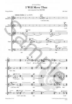 I Will Move Thee von Alec Roth 