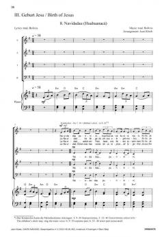 Canta Navidad - Gesamtpartitur von Jean Kleeb 