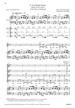 Canta Navidad - Gesamtpartitur von Jean Kleeb 