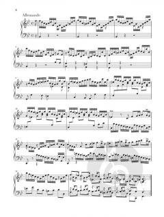 6 Partiten BWV 825-830 von Johann Sebastian Bach 