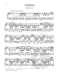 Andaluza - Danza española Nr. 5 von Enrique Granados 