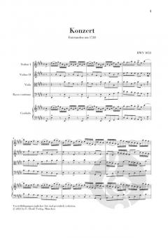 Cembalokonzert Nr. 2 E-dur BWV 1053 von Johann Sebastian Bach 