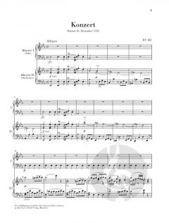Klavierkonzert Nr. 22 Es-dur KV 482 von Wolfgang Amadeus Mozart im Alle Noten Shop kaufen