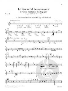 Le Carnaval des animaux von Camille Saint-Saëns 