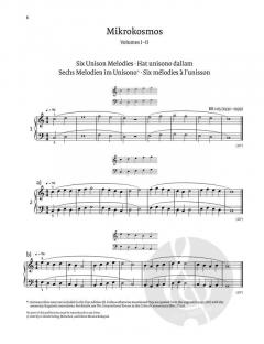 Mikrokosmos von Béla Bartók 