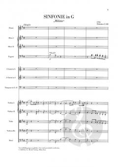 Sinfonie G-dur Hob I:100 von Joseph Haydn 