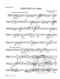 Phantasy in F Minor von Benjamin Britten 