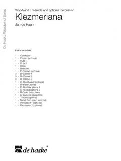 Klezmeriana von Jan de Haan 
