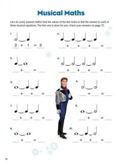 Disney Frozen Music Activity Book 