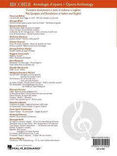 Ricordi Opera Anthology - Baritone von Ilaria Narici 