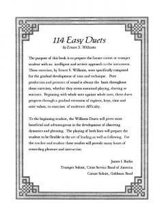 114 Easy Duets von William Williams 