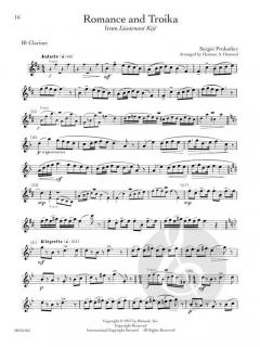 Rubank Treasures for Clarinet von Himie Voxman 