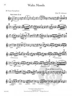 Rubank Treasures for Tenor Saxophone von Himie Voxman 