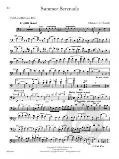 Rubank Treasures for Trombone (Baritone B.C.) von Himie Voxman 