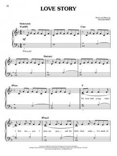 Easy Piano Play-Along Vol. 19 von Taylor Swift 