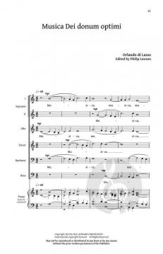 Five Italian Madrigals von Orlando di Lasso 