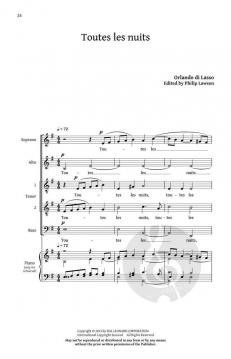 Five French Madrigals von Orlando di Lasso 