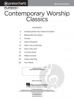 Contemporary Worship Classics - Bb Instruments 