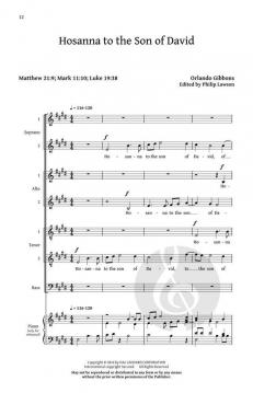 Five English Anthems von Philip Lawson 